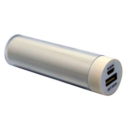 Runde transparente Powerbank 2.200 mAh - Topgiving